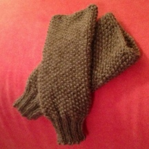 knit mitts