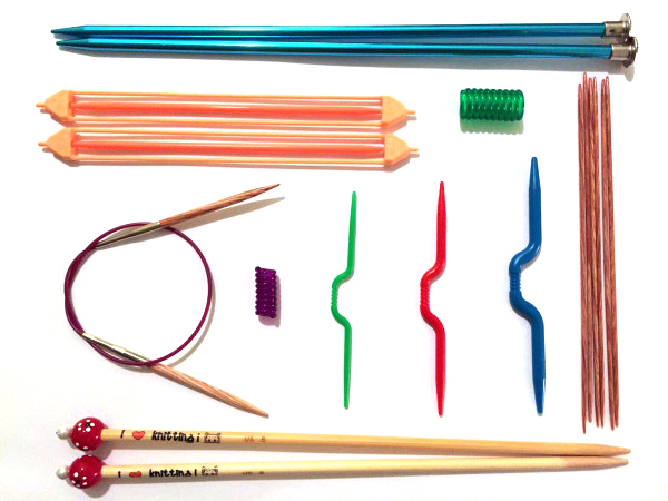 Types of Knitting Needles and How to Use Them. 